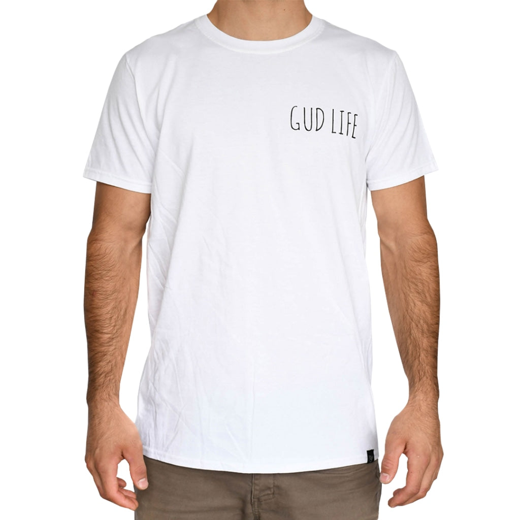 Playera Gud Life White