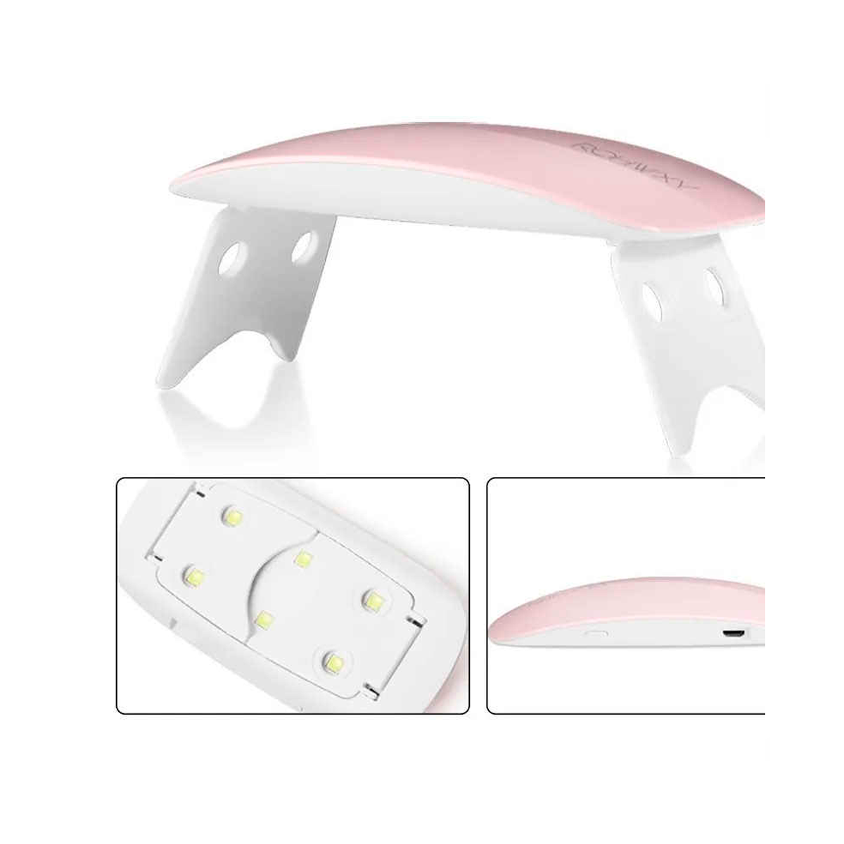 Accesorios Para Decoración De Uñas Manicura Set De Uñas Cosmetiquera Mini Lamp UV Pulidor De Uñas Esmaltes
