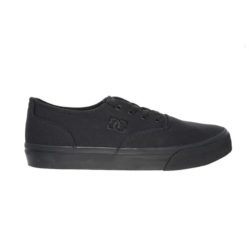 Tenis Unisex Dc Shoes Flash TX Negro De Lona