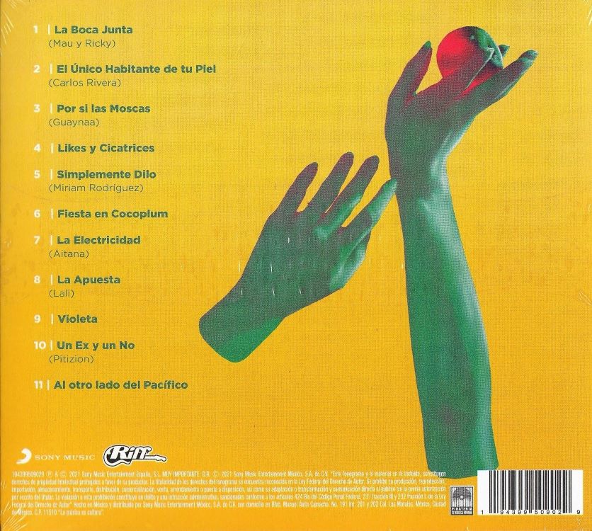 CD Melendi ~ Likes y cicatrices