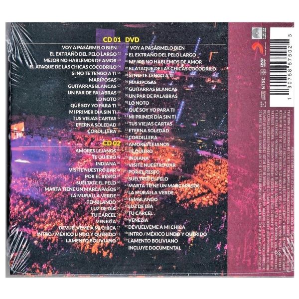 Hombres G, Enanitos Verdes ~ Huevos revueltos: en vivo (2CD+DVD)