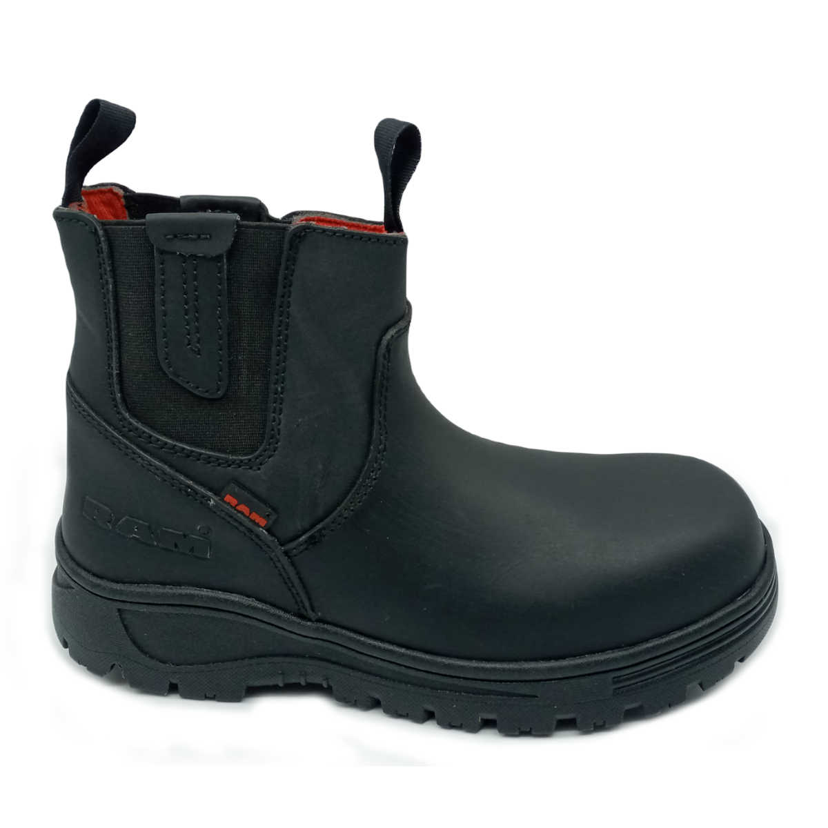 Bota De Trabajo Marca Ram Con Casco De Poliamida 9114