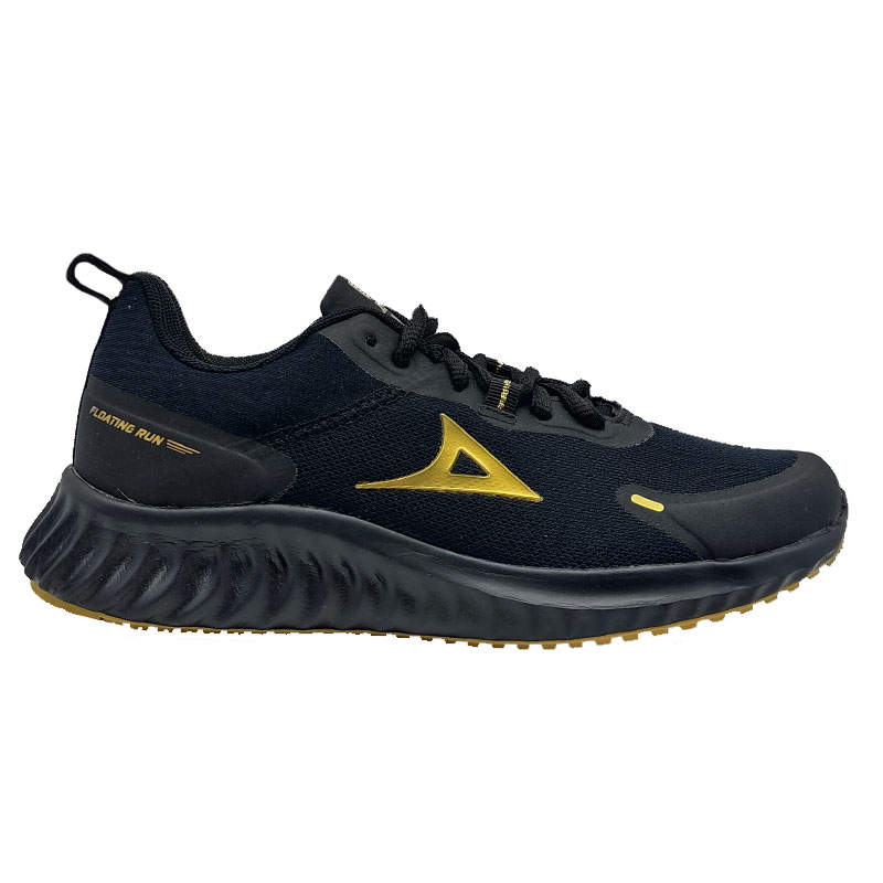 Tenis Pirma 4005 Negro Oro Mujer Niña Originales Correr Ejercicio