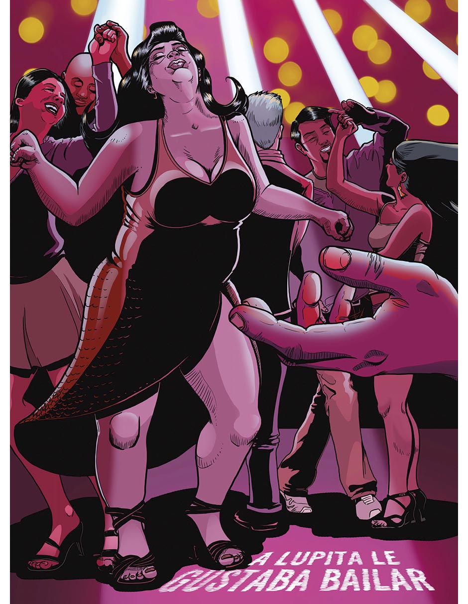 A Lupita le gustaba planchar