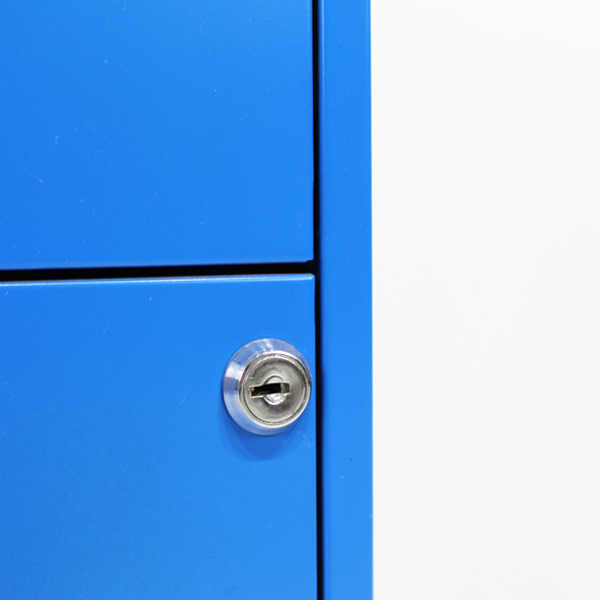 Archivero Hirsh Metálico 2 Gavetas Carta Azul 20880 Mundo In