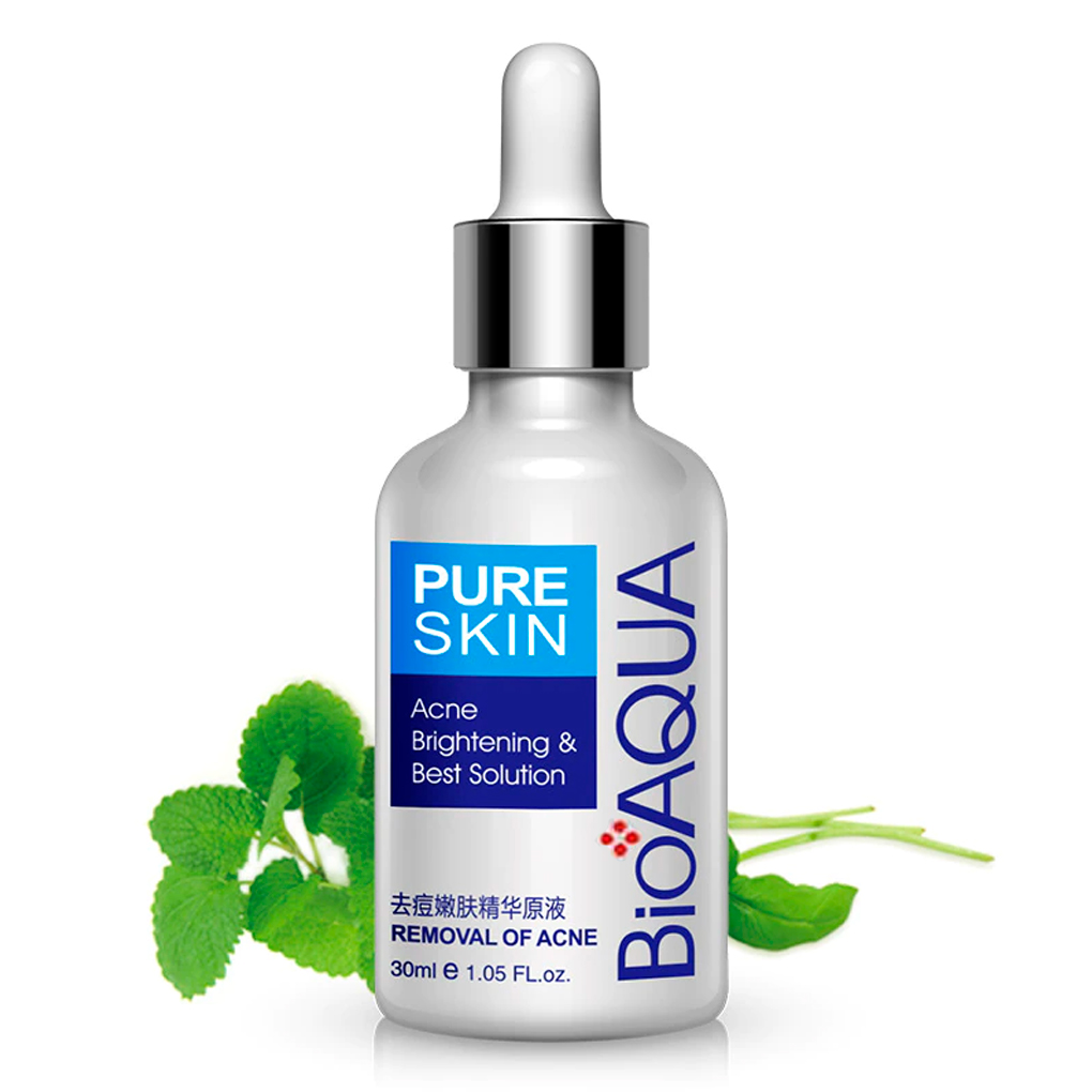 Removedor de Acné Serum y Crema Tratamiento Anti-Acné Puntos Negros, acido hialuronico