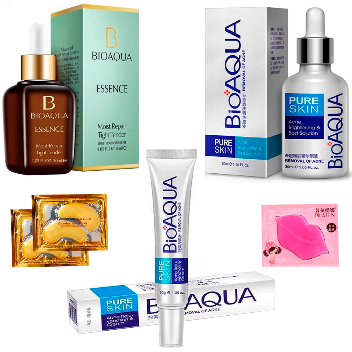 Serum Y Crema Removedor de Acné Mas Serum Reparador Tratamiento Anti-Acné