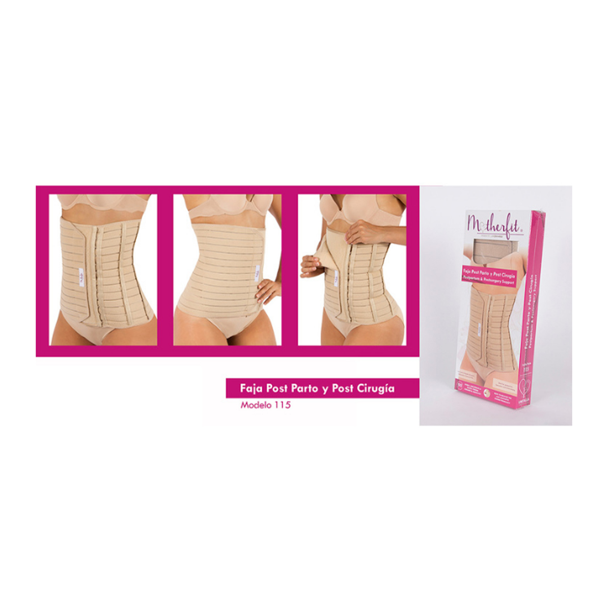 Faja Post Parto Y Post Cirugía Unitalla Motherfit Cst 544442