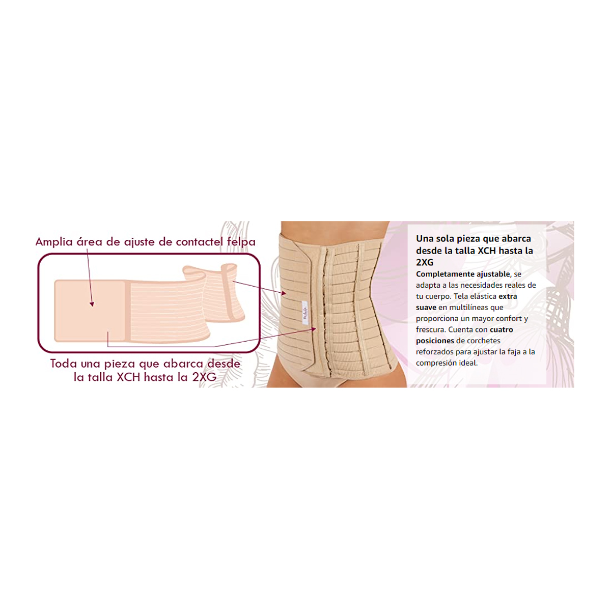 Faja Post Parto Y Post Cirugía Unitalla Motherfit Cst 544442