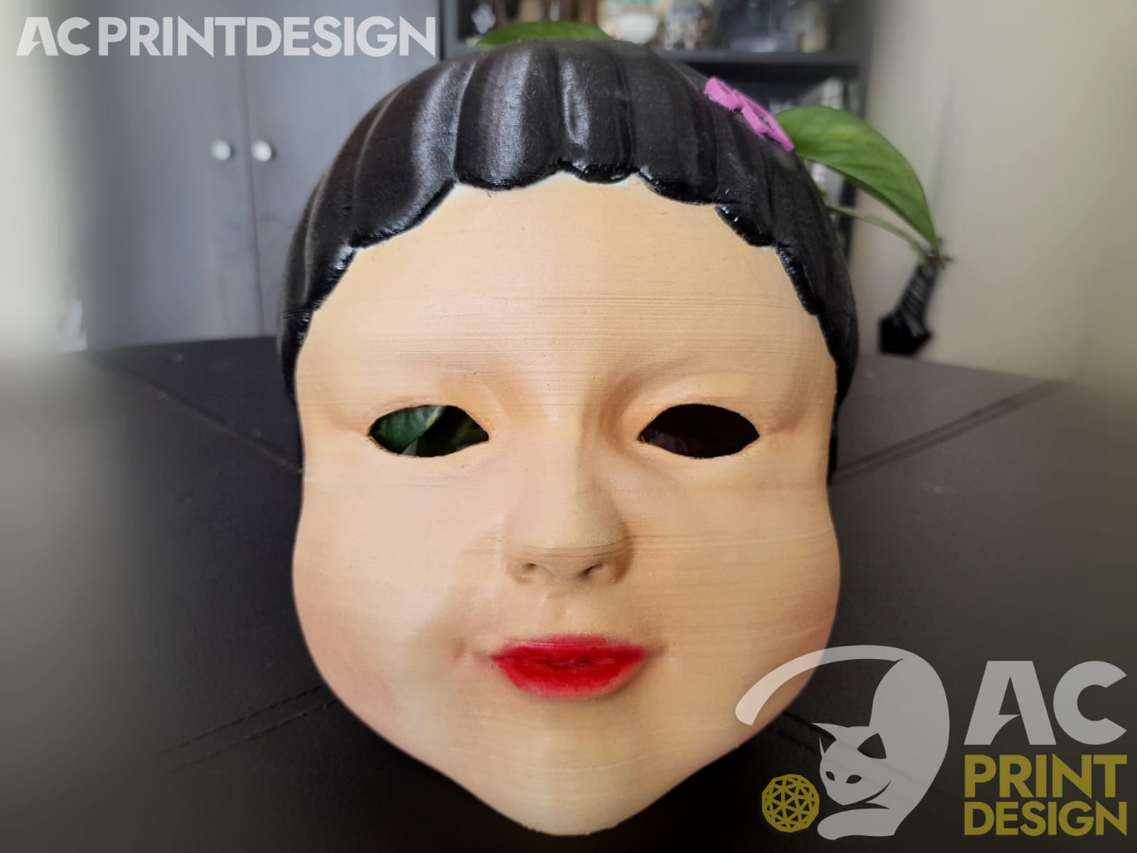 Mascara De La Muñeca El Juego Del Calamar (squid Game)