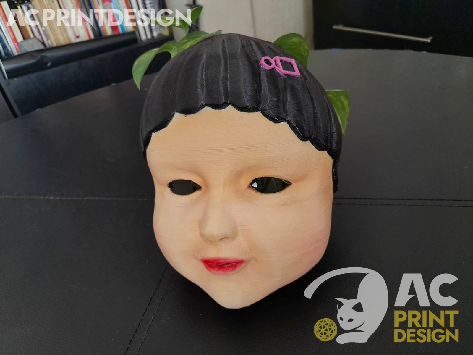 Mascara De La Muñeca El Juego Del Calamar (squid Game)