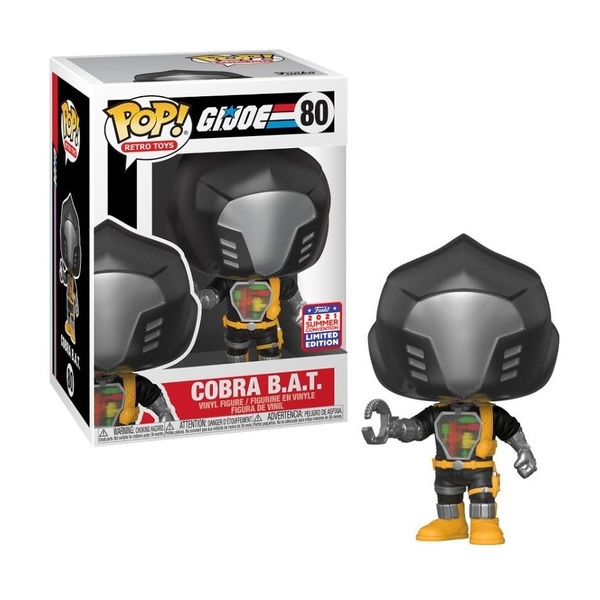Funko Pop Figura GI Joe Cobra B.A.T 80 Exclusive