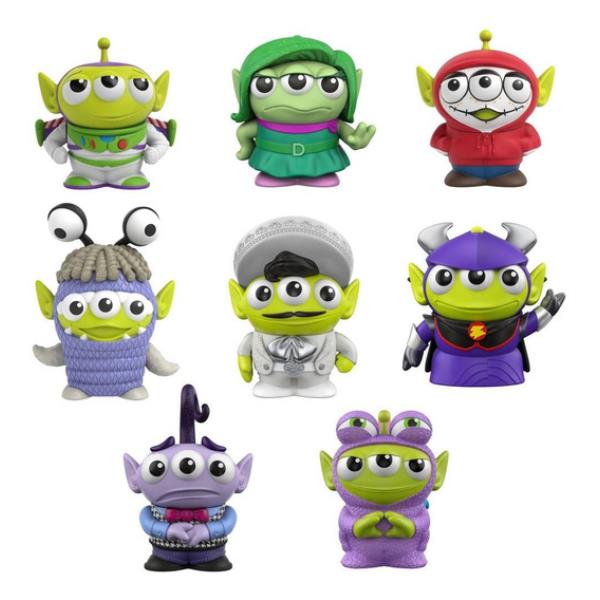 Aliens Remix Paquete De 8 Figuras De Pixar