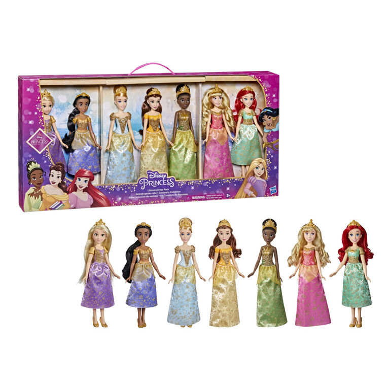Kit Completo De Princesas Super Colección De Vestidos Disney Princess