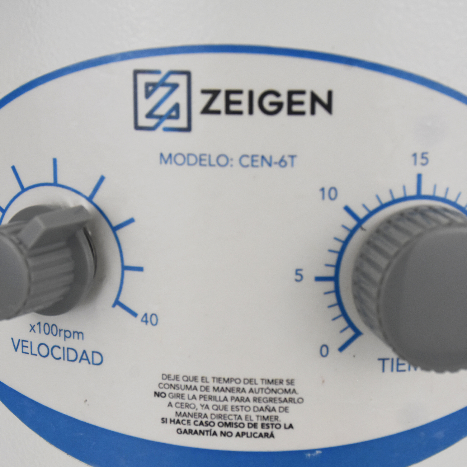 ZEIGEN Centrifugadora de Laboratorio 4000 RPM