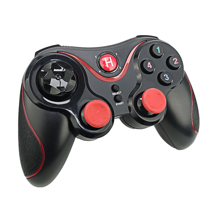 Control Bluetooth para PC y Teléfonos Celulares Android Smartphone Incluye Doble Joystick y 6 Botones de Acción Ideal para Videojuegos / Master / MP-GAMEPADN