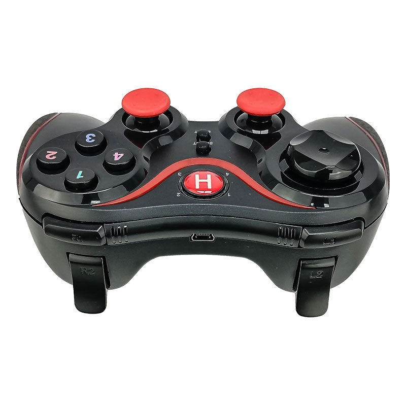 Control Bluetooth para PC y Teléfonos Celulares Android Smartphone Incluye Doble Joystick y 6 Botones de Acción Ideal para Videojuegos / Master / MP-GAMEPADN