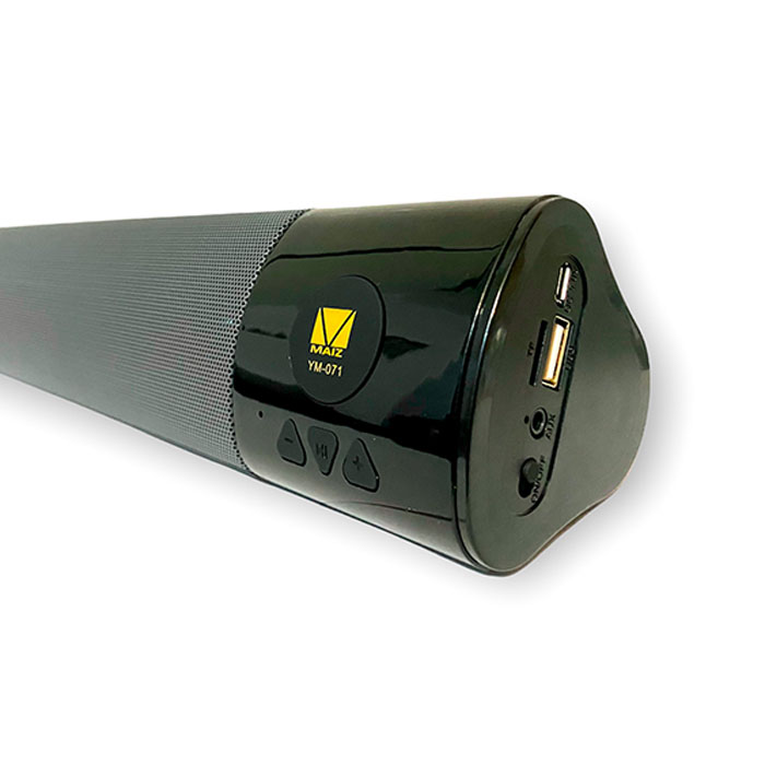 Bocina De Barra Mediana Portatil Bluetooth Aux Maiz YM-071
