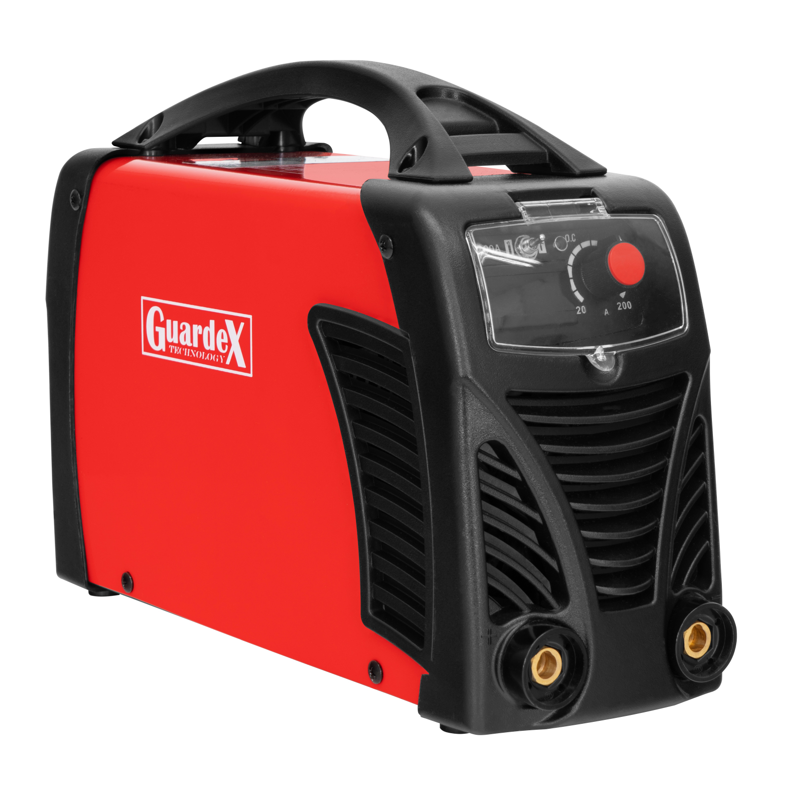 Soldadora Inverter Guardex Bivoltaje 110V/220V 200 AMP Incluye Accesorios