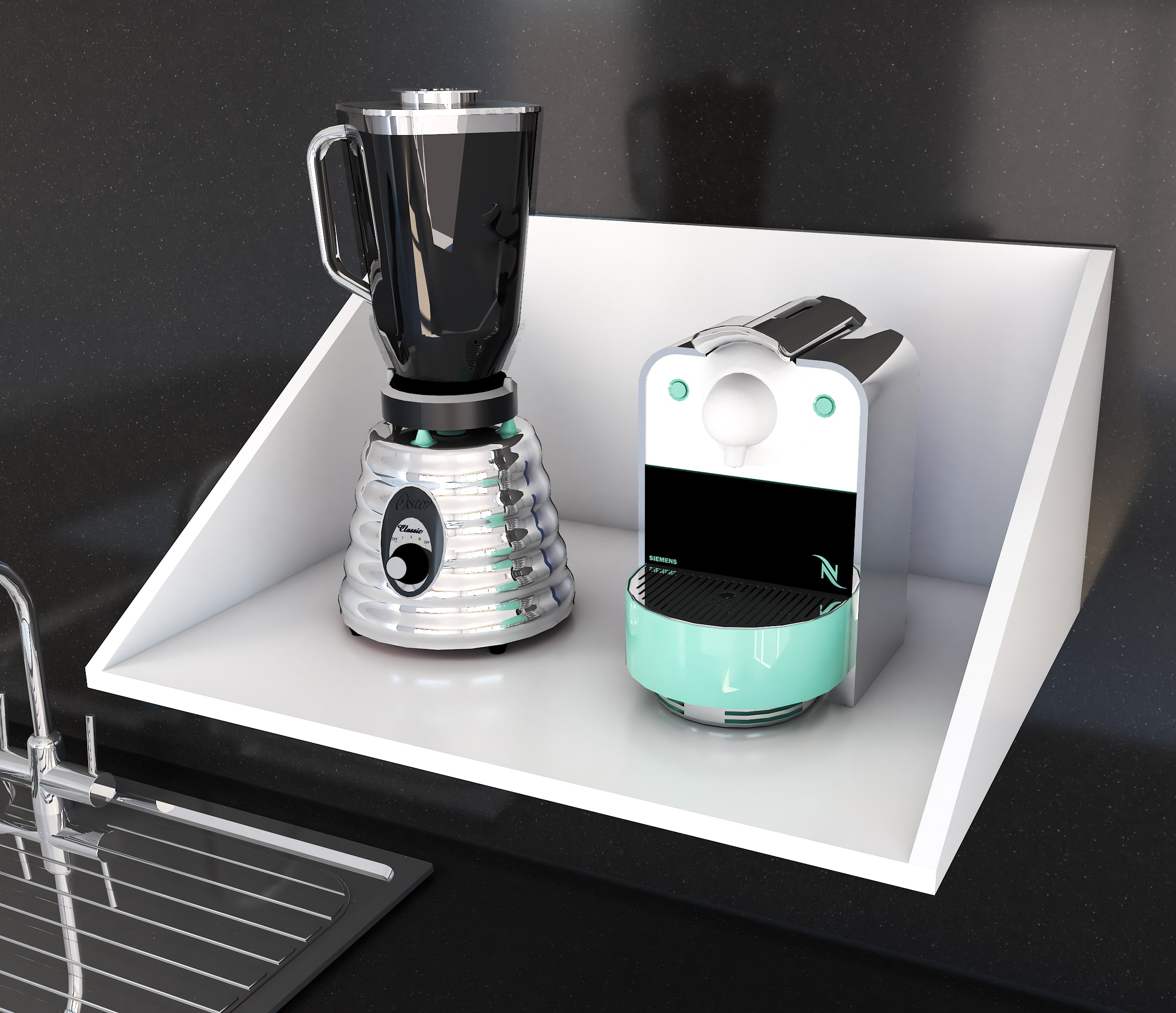 DKB360 Repisa para Horno Color Blanco