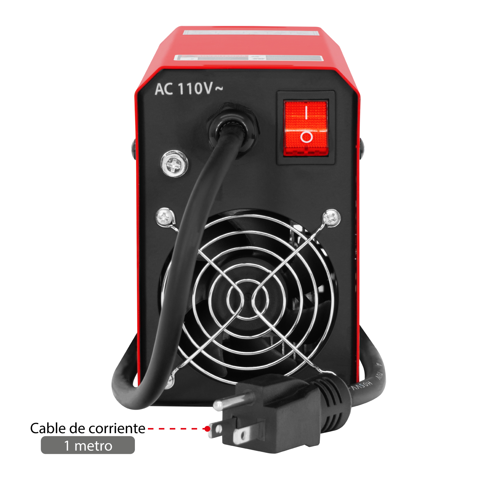 Soldadora Inverter Guardex 110V 210 AMP Incluye Accesorios