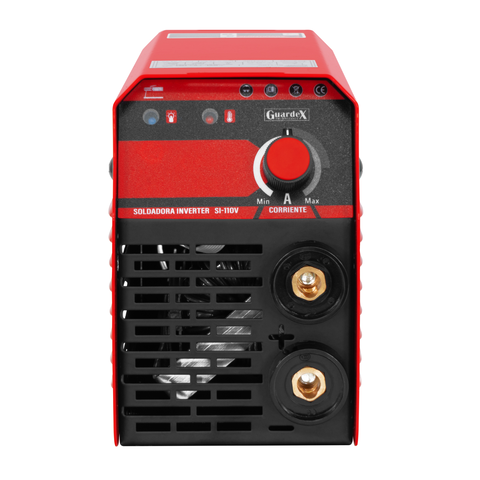 Soldadora Inverter Guardex 110V 210 AMP Incluye Accesorios