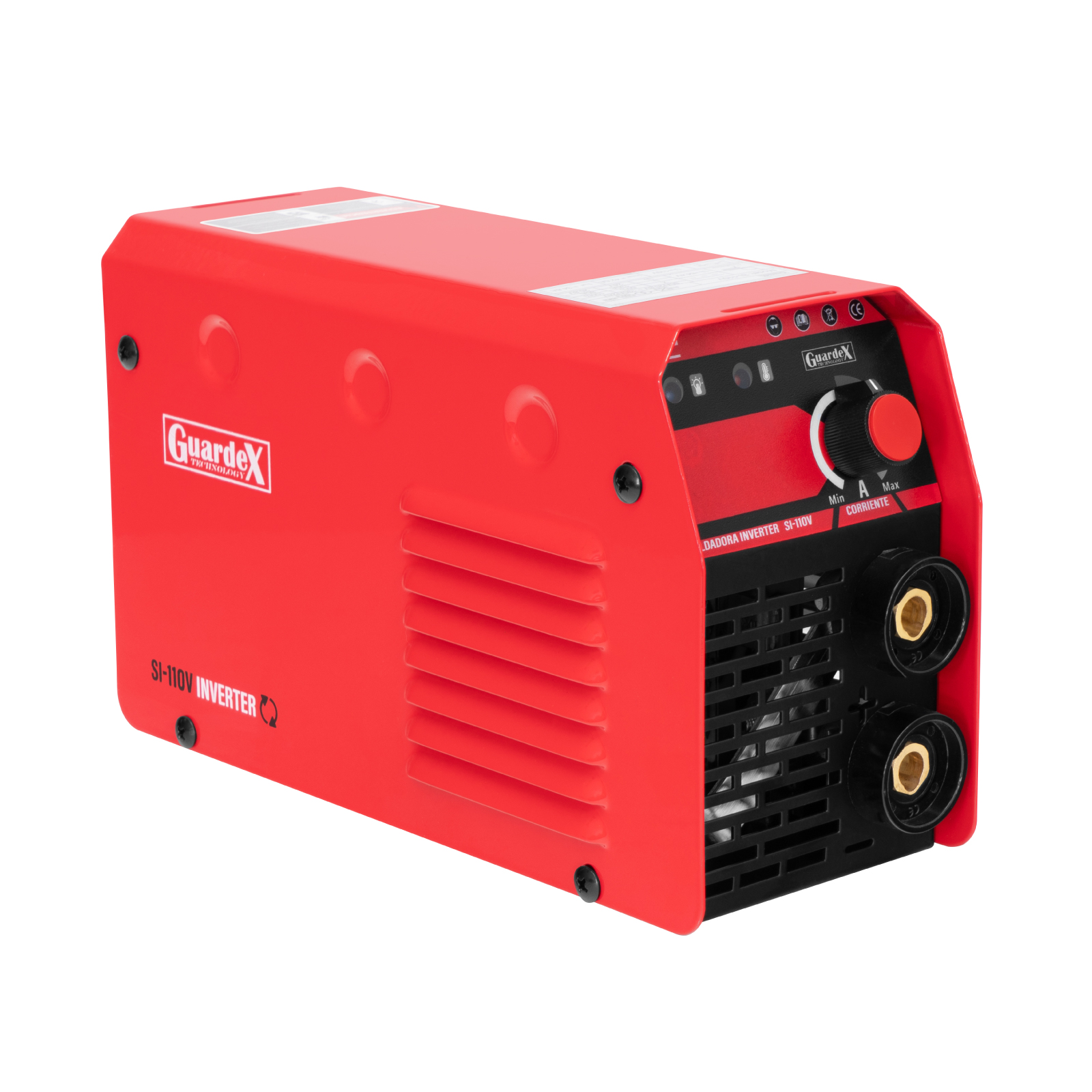 Soldadora Inverter Guardex 110V 210 AMP Incluye Accesorios