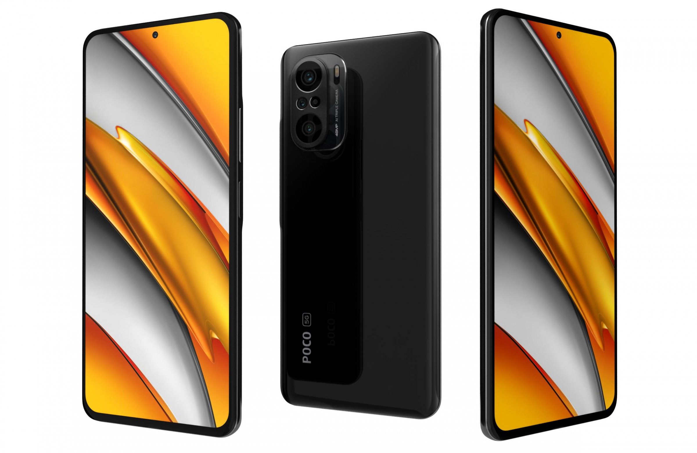 Xiaomi Poco F3 5G Dual SIM 128 GB negro nocturno 6 GB RAM