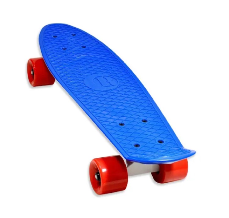 Mini Patineta Estilo Penny Tabla Skate Skateboard Color Azul