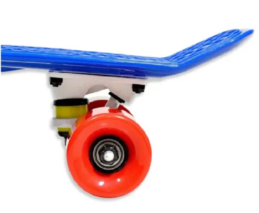 Mini Patineta Estilo Penny Tabla Skate Skateboard Color Azul