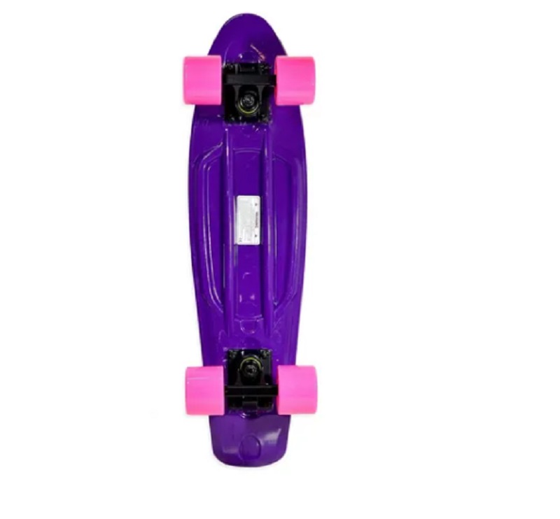 Mini Patineta Estilo Penny Tabla Skateboard Color Morado
