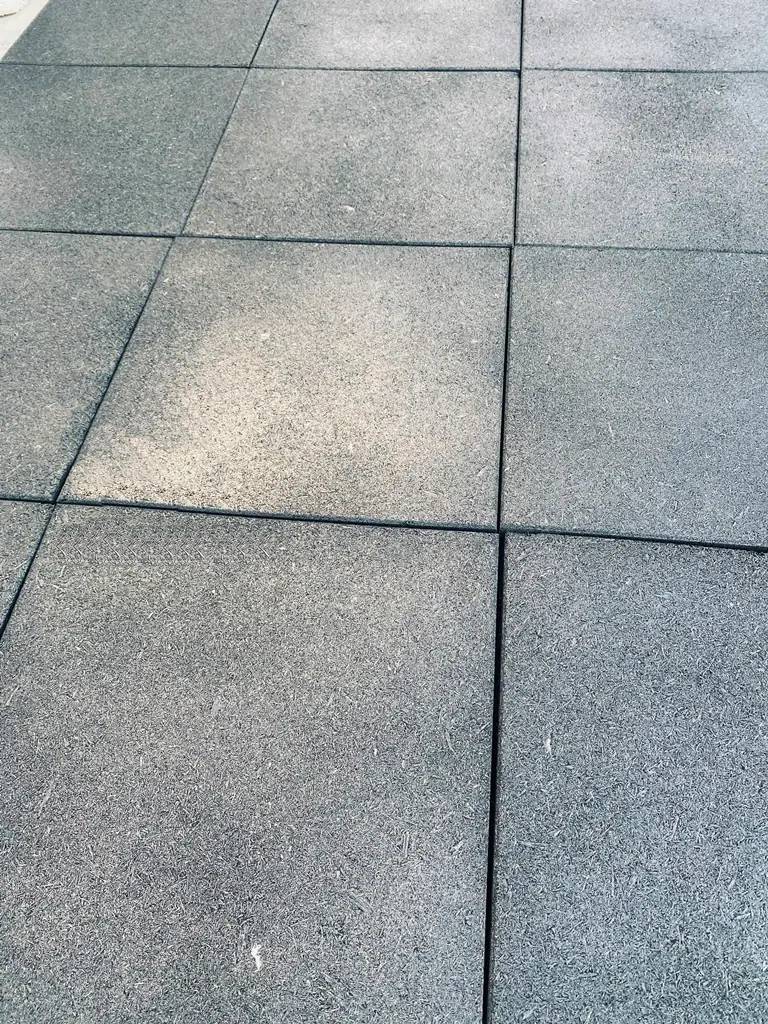 Piso de caucho para crossfit gimnasios 25mm espesor