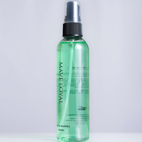 Tónico Facial Balanceador de PH Hidratante de Agua de Rosas y Hamamelis Astringente Piel Sensible 120 ml