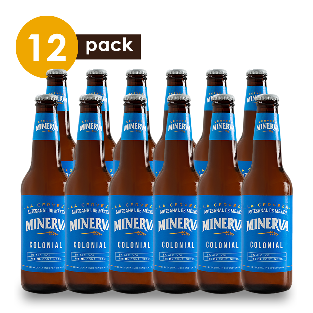 Cerveza Artesanal Minerva Colonial Beerpack 12