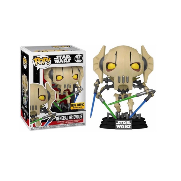 Funko Pop Figura Star Wars General Grievous 449 Hot Topic