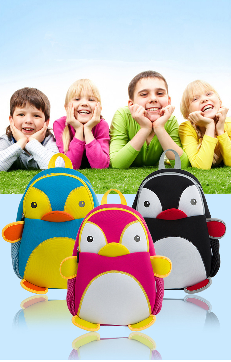 Mochila Pinguino Azul