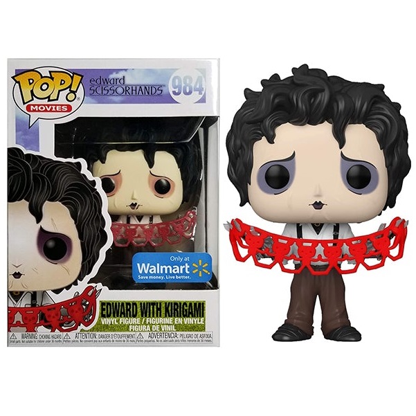 Funko Pop Figura Edward Scissorhands Edward With Kirigami 984 