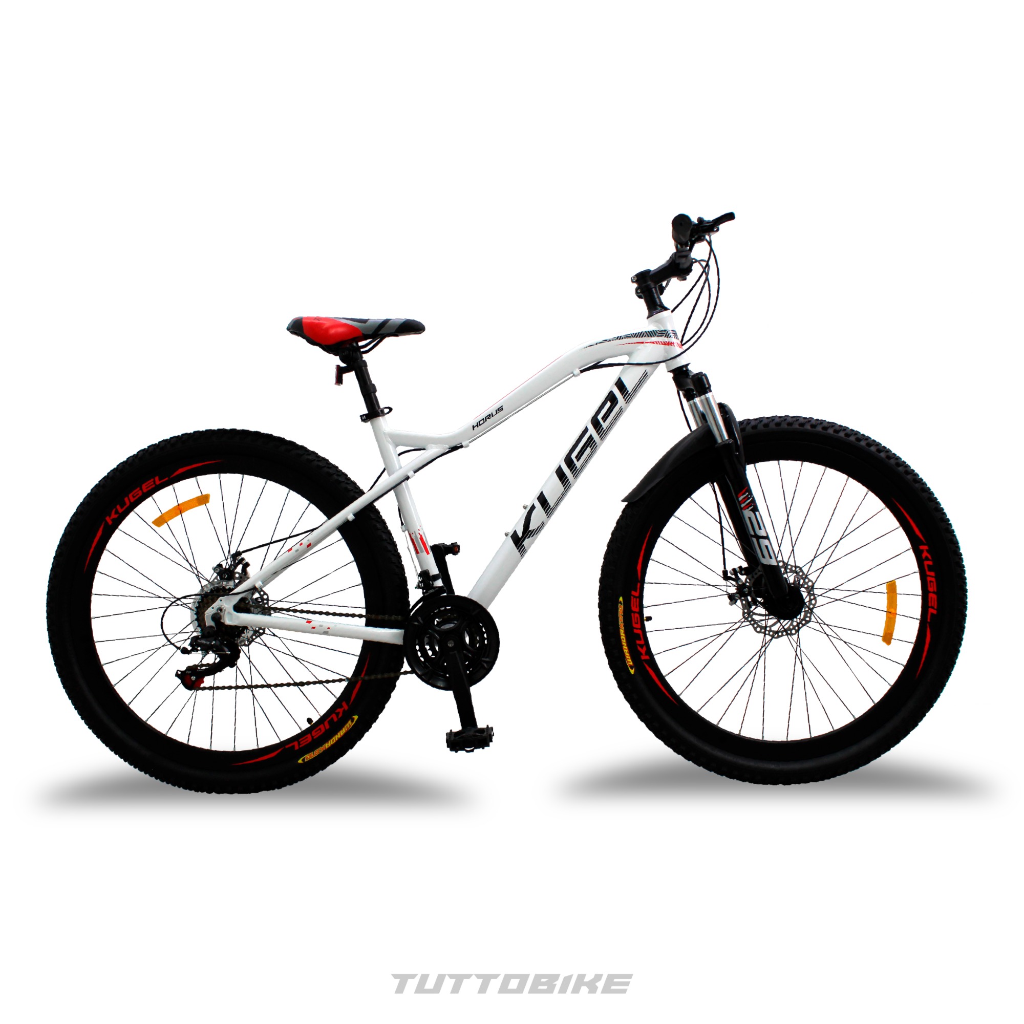 Bicicleta Montaña Rodada 29 21 Velocidades Kugel Horus Blanca