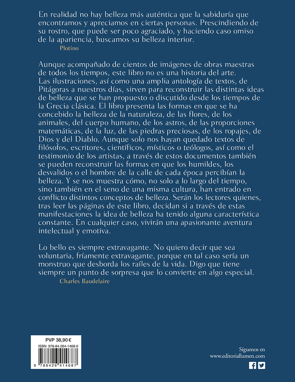 Libro La historia de la belleza Autor Umberto Eco