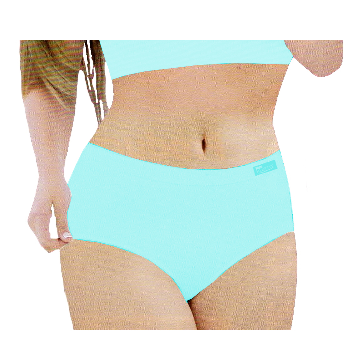 Pantaleta Sexy Corte de 3/4 Body Siluette modelo 2531.