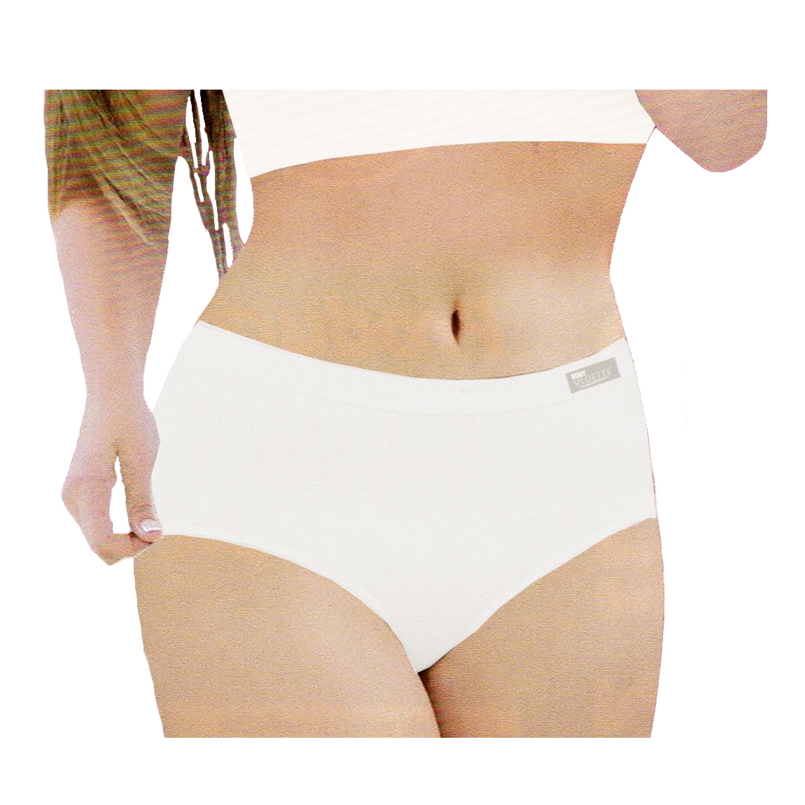 Pantaleta Sexy Corte de 3/4 Body Siluette modelo 2531.