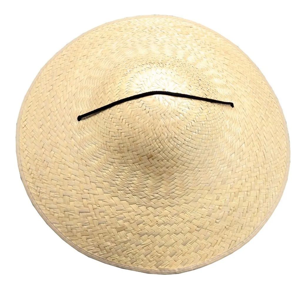 Sombrero Unisex Vietnamita De Palma Oriental Japonés Chino Arrozero Natural