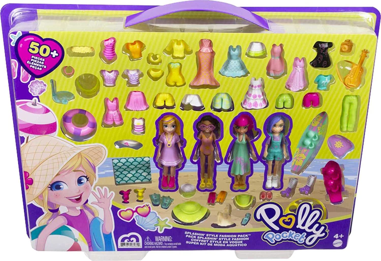 POLLY POCKET SUPER KIT DE MODA ACUATICO