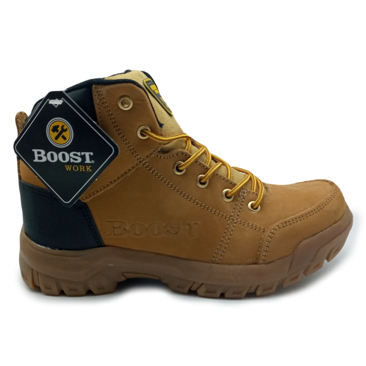 Botas Boost Cortas Para Trabajo Sin Casquillo Cómodas 596