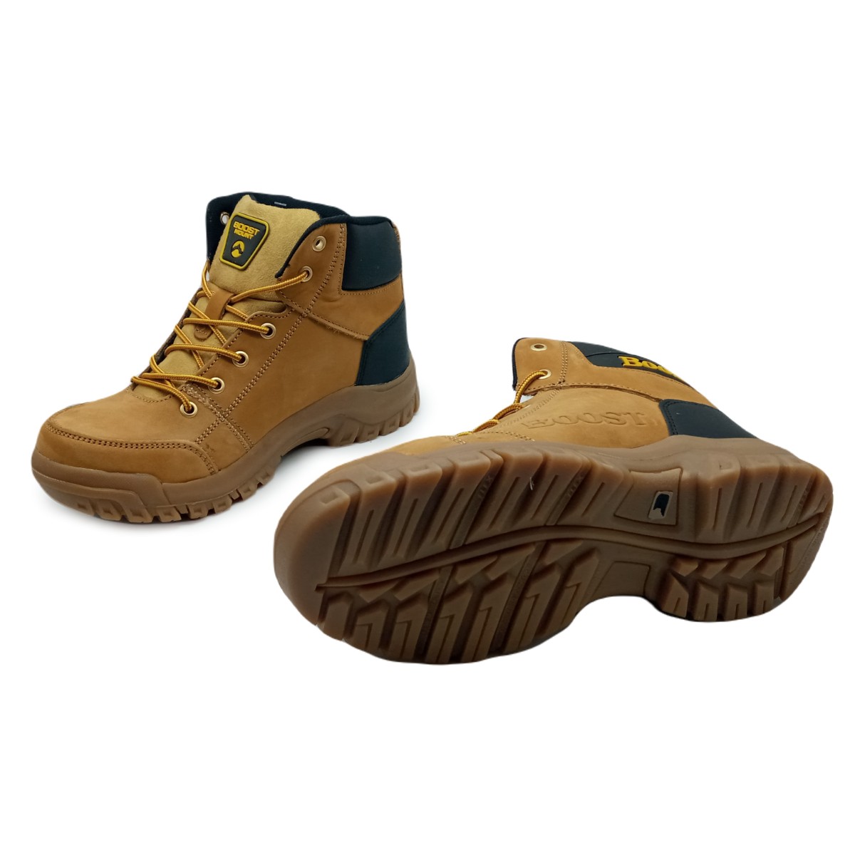 Botas Boost Cortas Para Trabajo Sin Casquillo Cómodas 596