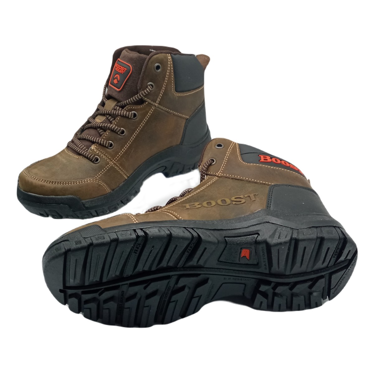 Botas Boost Cortas Para Trabajo Sin Casquillo Cómodas 596