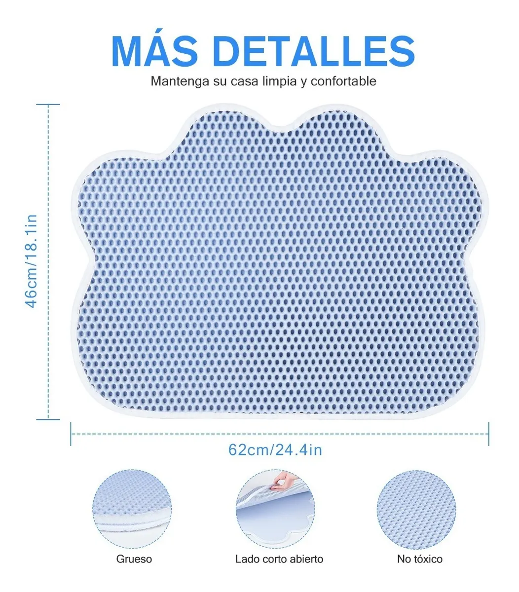 Tapete Para Arenero De Gatos Y Perro Rascadores Para Gatos