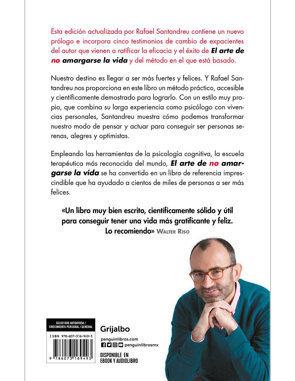 El arte de no amargarse la vidaAutorSantandreu, Rafael