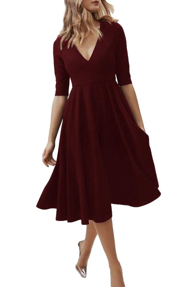 Vestido Vitka Moda Dama Mujer Casual Elegante Samy 