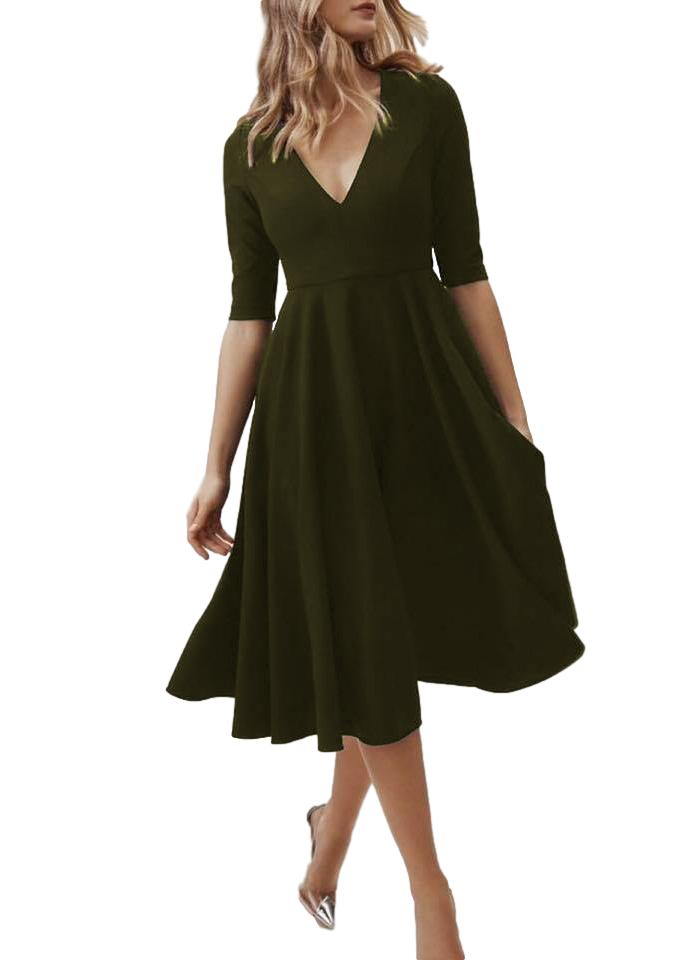 Vestido Vitka Moda Dama Mujer Casual Elegante Samy 